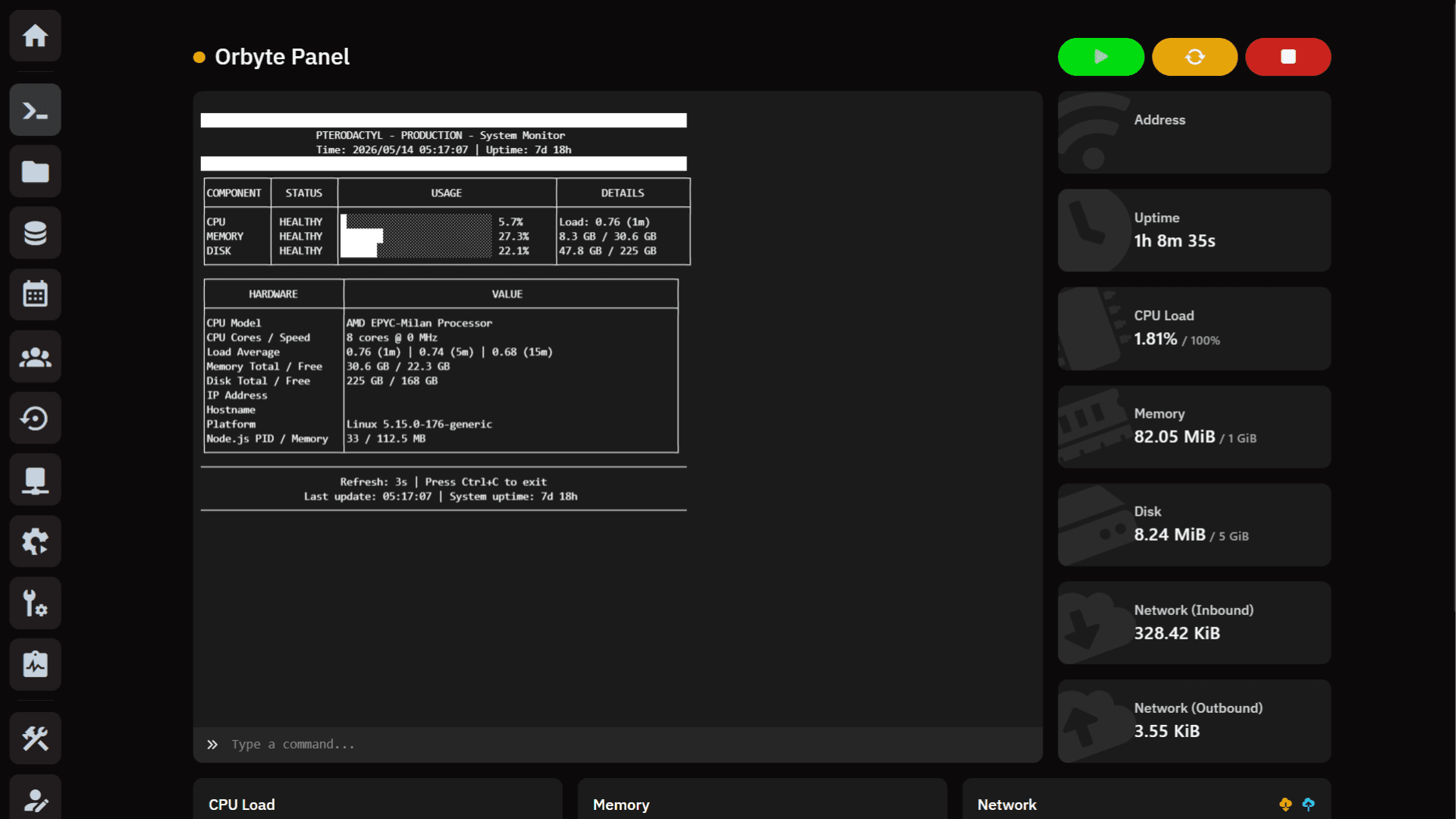 Dashboard Preview